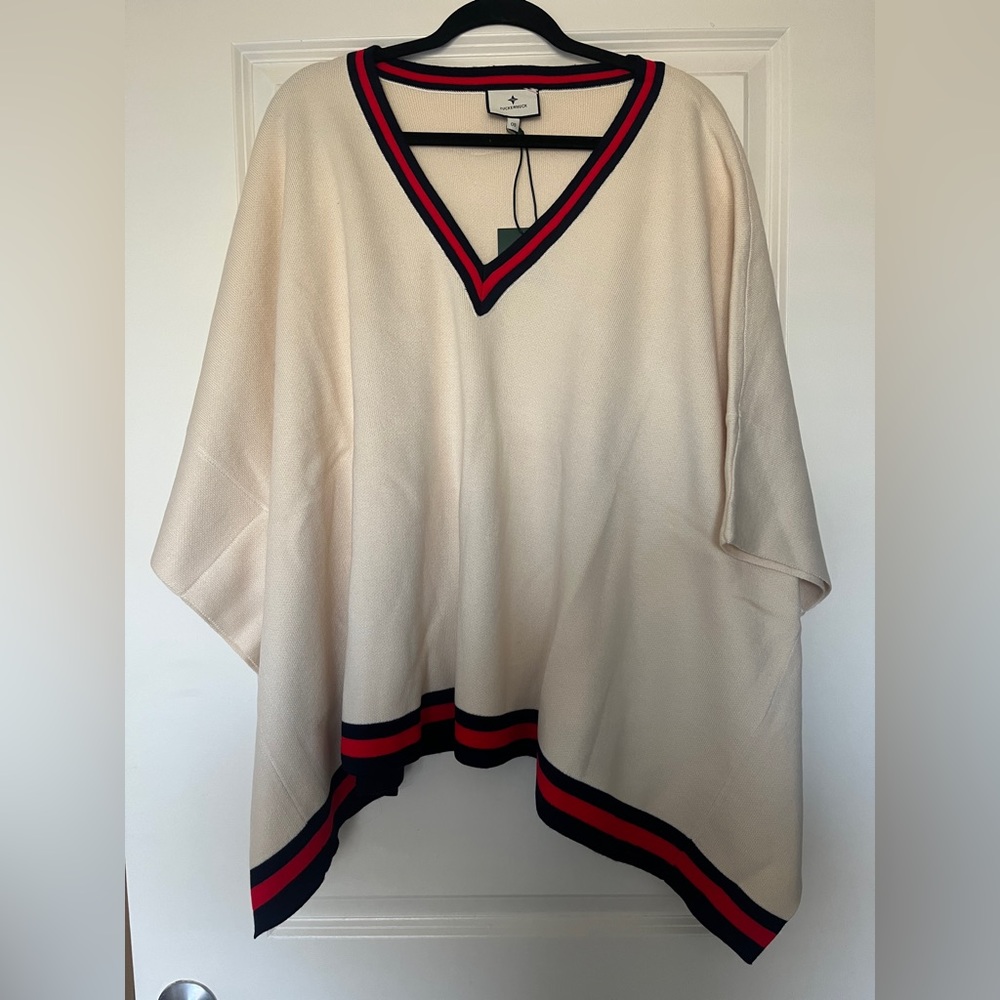 Tuckernuck Cream Poncho